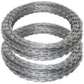 Manufacturer Anping China Best Price High Quality concertina razor wire with clips Cross Razor Barbed Wire with Clips